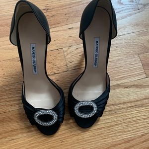 EUC Manolo Blahnik SATC Carrie shoes sz 38.5